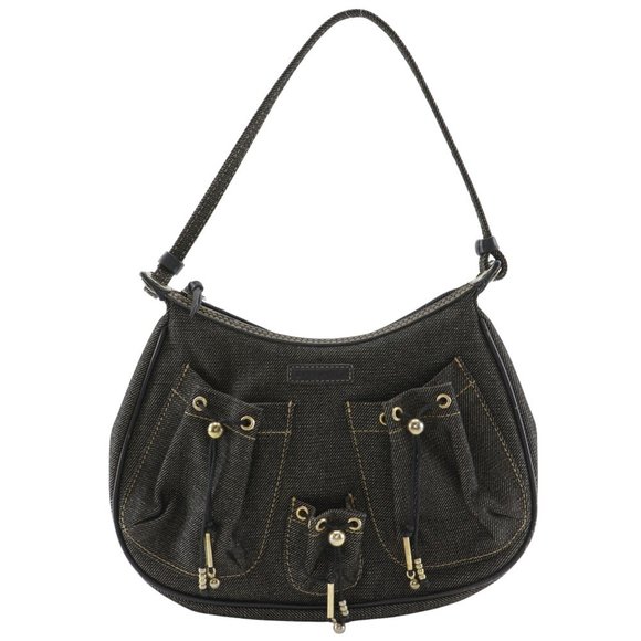 Givenchy Women´s Accessory Pouch Shoulder Bag in Navy Blue Denim,All Products : American Fashion Style Bags On Sale